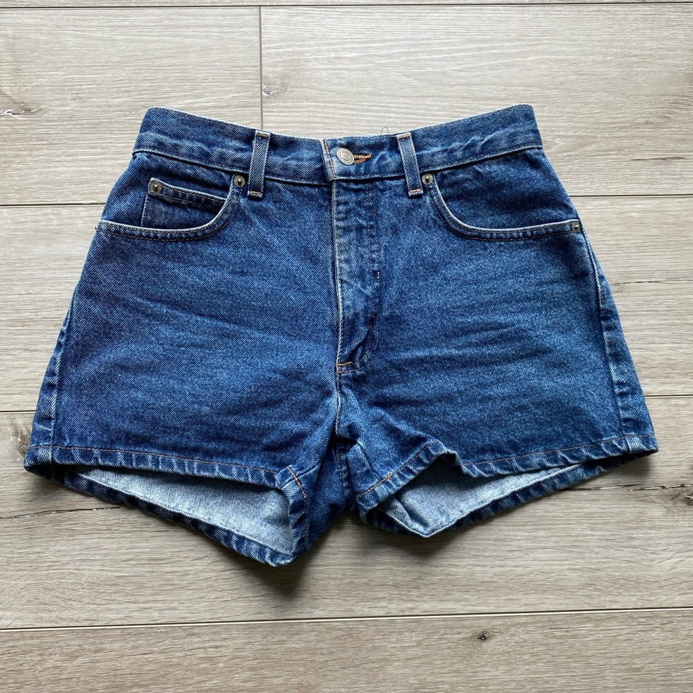 Vintage London jean shorts